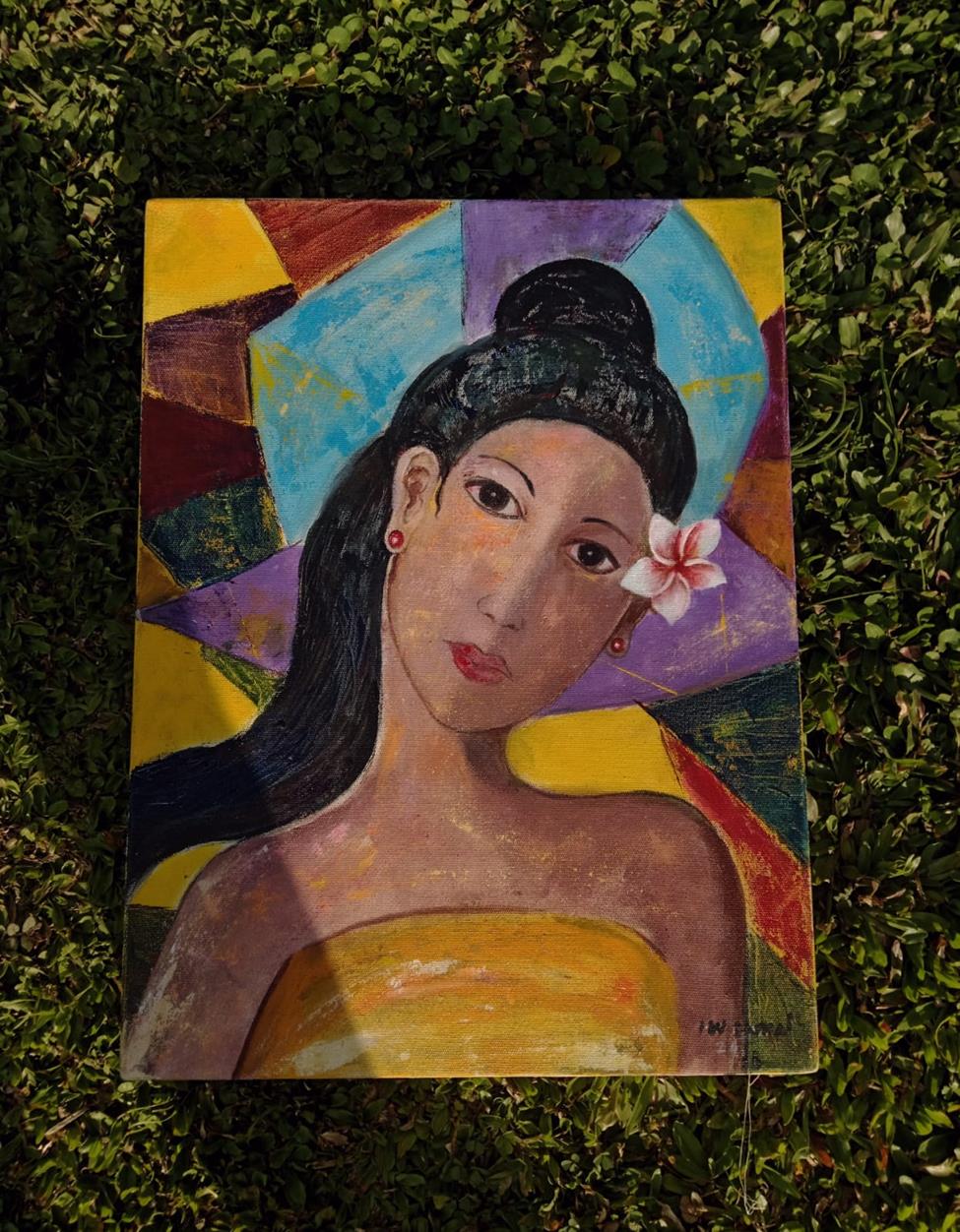 Lukisan Perempuan Bali